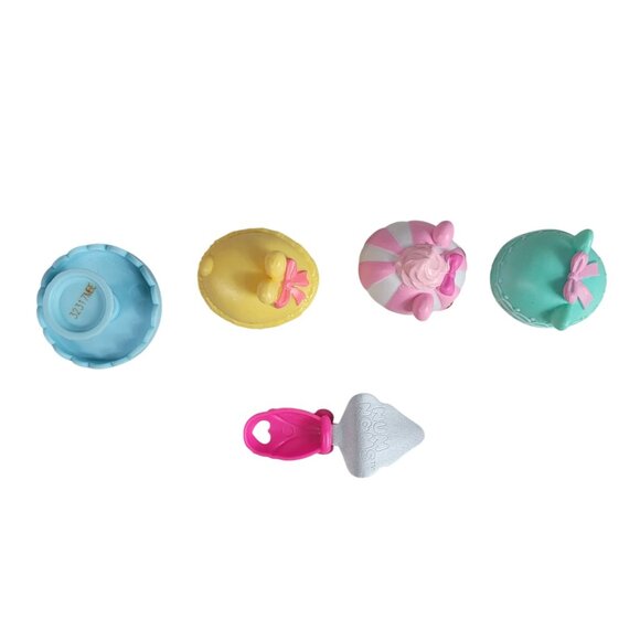 Num Noms Series 4.1 Tea Party Macaron Cake Stand Server 5 Pieces Unscented MGA - Picture 5 of 6